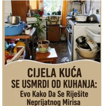 CIJELA KUĆA SE USMRDI OD KUHANJA: Evo Kako Da Se Riješite Neprijatnog Mirisa U TREN OKA, Treba Vam Samo 1 NAMIRNICA - featured image
