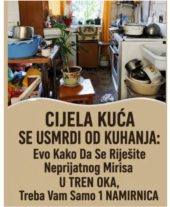 CIJELA KUĆA SE USMRDI OD KUHANJA: Evo Kako Da Se Riješite Neprijatnog Mirisa U TREN OKA, Treba Vam Samo 1 NAMIRNICA - featured image CIJELA KUĆA SE USMRDI OD KUHANJA: Evo Kako Da Se Riješite Neprijatnog Mirisa U TREN OKA, Treba Vam Samo 1 NAMIRNICA - featured image