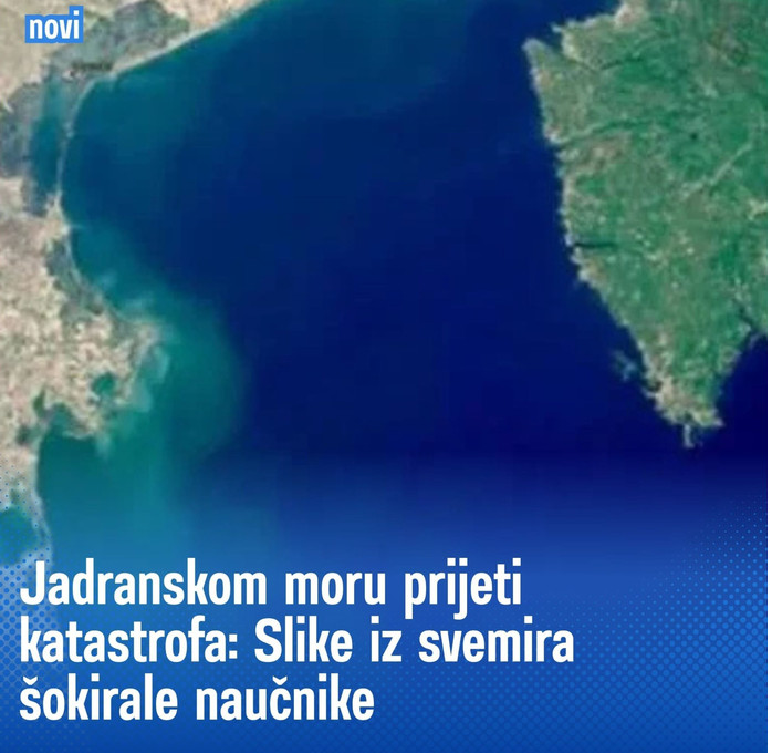 Zabrinjavajuće promjene u Jadranskom moru: Satelitske slike izazvale reakcije naučnika - featured image
