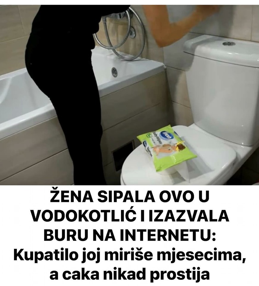 ŽENA SIPALA OVO U VODOKOTLIĆ I IZAZVALA BURU NA INTERNETU: Kupatilo joj miriše mjesecima, a caka nikad prostija - featured image
