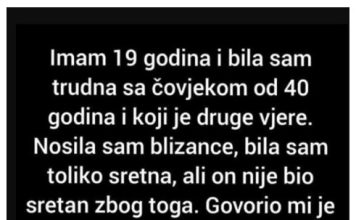 “Imam 19 godina i bila sam trudna sa čovjekom od 40 godina i koji je druge vjere.” “Imam 19 godina i bila sam trudna sa čovjekom od 40 godina i koji je druge vjere.” - featured image
