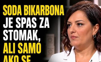 SODA BIKARBONA JE SPAS ZA STOMAK, ALI SAMO AKO SE KORISTI OVAKO: Dr Sanja otkrila jedini ispravan način