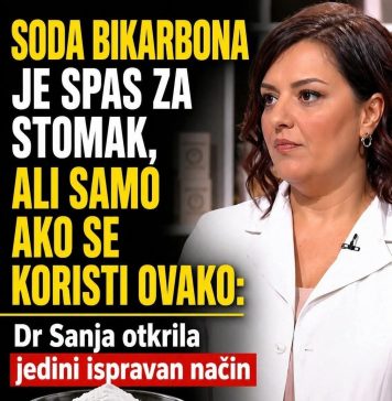 SODA BIKARBONA JE SPAS ZA STOMAK, ALI SAMO AKO SE KORISTI OVAKO: Dr Sanja otkrila jedini ispravan način