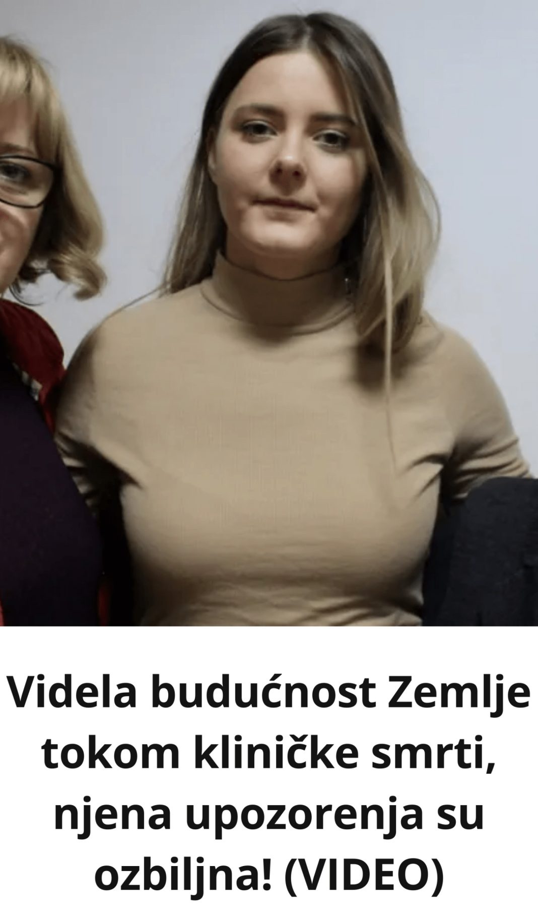 Videla budućnost Zemlje tokom kliničke smrti, njena upozorenja su ozbiljna! (VIDEO) - featured image Videla budućnost Zemlje tokom kliničke smrti, njena upozorenja su ozbiljna! (VIDEO) - featured image