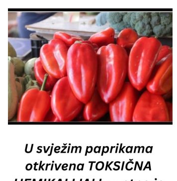 U svježim paprikama otkrivena TOKSIČNA HEMIKALIJA! Izuzetno je opasna za ljude, evo gdje se prodaje - featured image