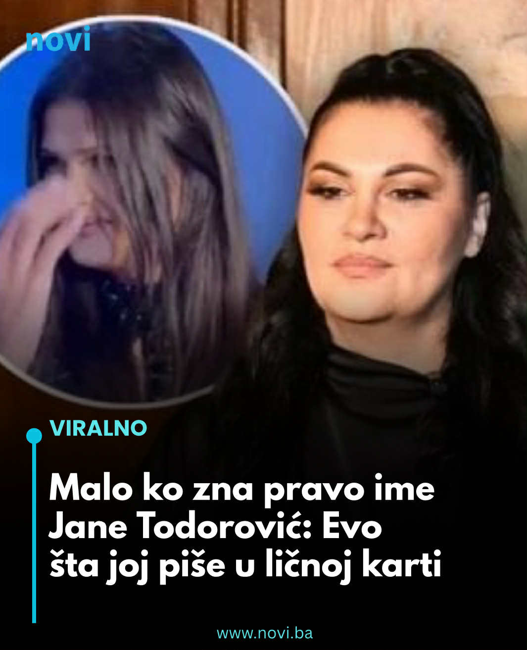 Malo ko zna pravo ime Jane Todorović: Evo šta joj piše u ličnoj karti…. Ostat ćete bez teksta… - featured image Malo ko zna pravo ime Jane Todorović: Evo šta joj piše u ličnoj karti…. Ostat ćete bez teksta… - featured image