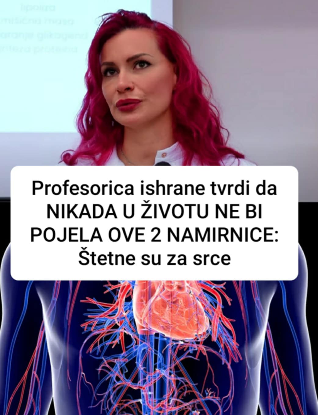 Profesorica ishrane tvrdi da NIKADA U ŽIV0TU NE BI P0JELA OVE 2 NAMIRNICE: Štetne su za srce - featured image Profesorica ishrane tvrdi da NIKADA U ŽIV0TU NE BI P0JELA OVE 2 NAMIRNICE: Štetne su za srce - featured image