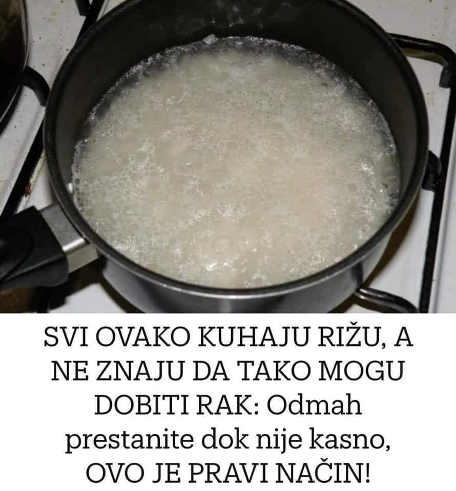 Svi ovako kuvaju pirinač, ali ne znaju da mogu dobiti rak: prestanite dok ne bude kasno, PRAVITE OVAKO! - featured image Svi ovako kuvaju pirinač, ali ne znaju da mogu dobiti rak: prestanite dok ne bude kasno, PRAVITE OVAKO! - featured image