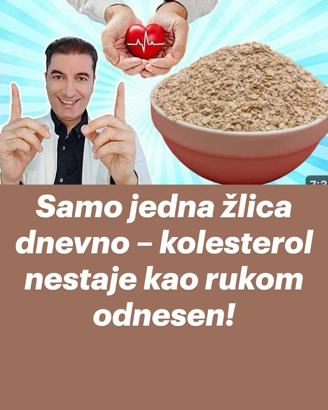 Samo jedna žlica dnevno – kolesterol nestaje kao rukom odnesen! - featured image Samo jedna žlica dnevno – kolesterol nestaje kao rukom odnesen! - featured image