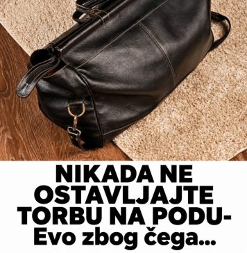 ZNATE LI ZAŠTO NIKAD NE SMIJETE TORBU OSTAVITI NA PODU: Ne piše vam se dobro, evo zbog čega - featured image