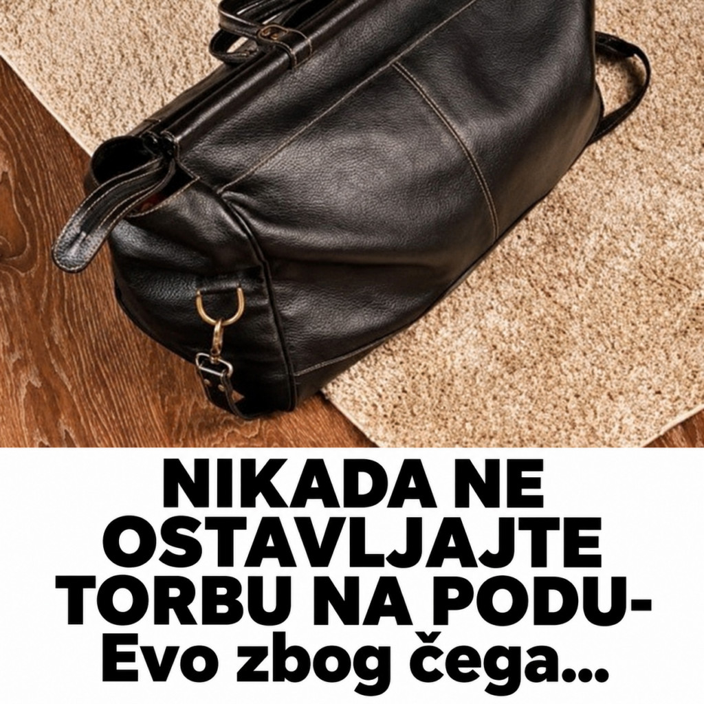 ZNATE LI ZAŠTO NIKAD NE SMIJETE TORBU OSTAVITI NA PODU: Ne piše vam se dobro, evo zbog čega - featured image