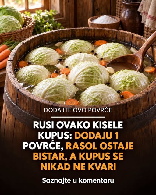 Ruski trik za kiseli kupus: Dodatak koji garantuje bistar rasol i savršen ukus - featured image