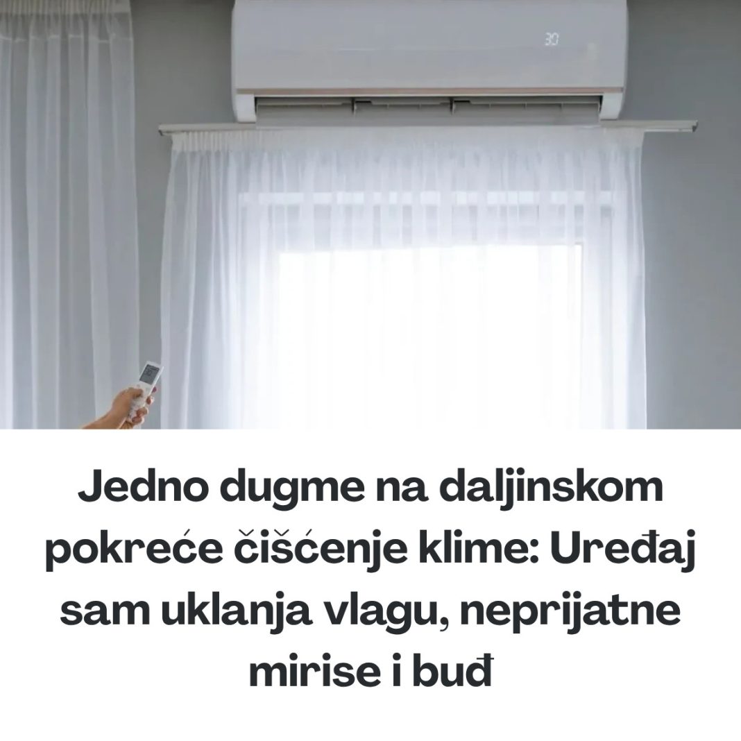 Jedno dugme na daljinskom pokreće čišćenje klime: Uređaj sam uklanja vlagu, neprijatne mirise i buđ - featured image