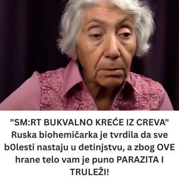 “SM:RT BUKVALNO KREĆE IZ CREVA” Ruska biohemičarka je tvrdila da sve b0lesti nastaju u detinjstvu, a zbog OVE hrane telo vam je puno PARAZITA I TRULEŽI! - featured image