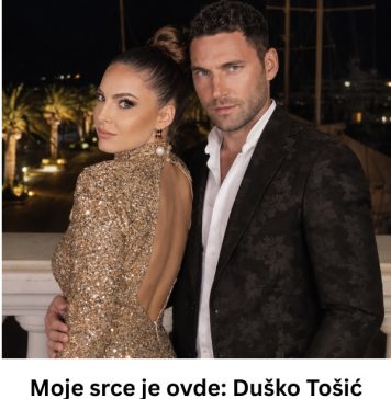 Moje srce je ovde: Duško Tošić najzad sve otkrio, objavio i sliku (Foto) - featured image