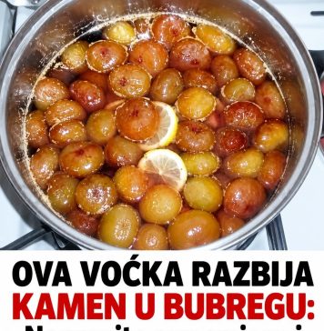 OVA VOĆKA RAZBIJA KAMEN U BUBREGU: Napravite ovu smjesu i RIJEŠITE SE SVIH MUKA