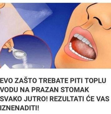 OVO JE RAZLOG ZAŠTO TREBATE PITI TOPLU VODU NA PRAZAN STOMAK SVAKO JUTRO! REZULTATI ĆE VAS IZNENADITI