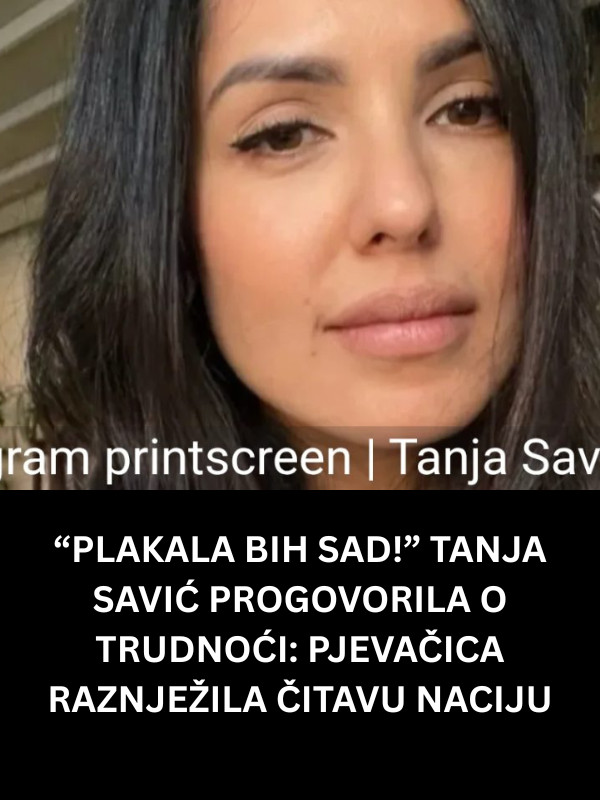 “Plakala bih sad!” Tanja Savić progovorila o trudnoći: Pjevačica raznježila čitavu naciju - featured image