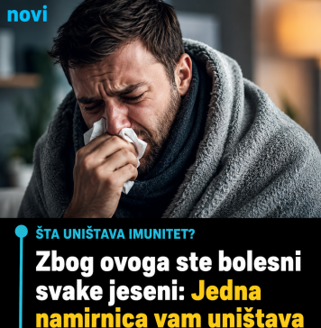 Zbog ovoga ste bolesni svake jeseni: Jedna namirnica vam uništava imunitet, a jedete je svaki dan!