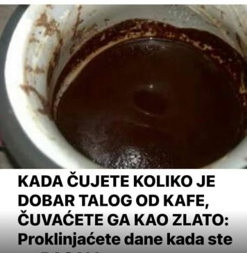 Ne bacajte talog od kafe, može biti izuzetno koristan