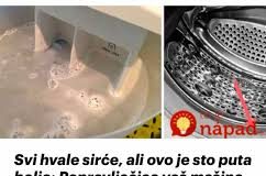 SVI HVALE SIRĆE, ALI OVO JE STO PUTA BOLJE: U porodici majstora veš mašina sam naučio kako da očistim celu veš mašinu što je brže moguće! - featured image