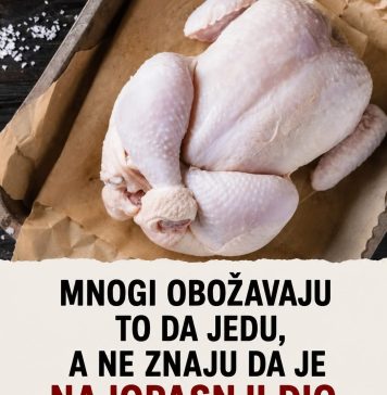 MNOGI OBOŽAVAJU TO DA JEDU, A NE ZNAJU DA JE NAJOPASNJI DIO PILETINE: Nutricionista otkriva zašto uništava organizam