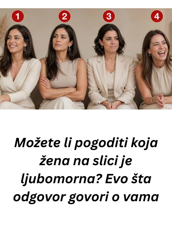 Možete li pogoditi koja žena na slici je ljubomorna? Evo šta odgovor govori o vama - featured image Možete li pogoditi koja žena na slici je ljubomorna? Evo šta odgovor govori o vama - featured image