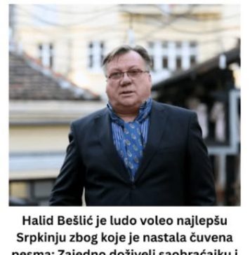 Halid Bešlić je ludo voleo najlepšu Srpkinju zbog koje je nastala čuvena pesma: Zajedno doživeli saobraćajku i jedva izvukli živu glav - featured image