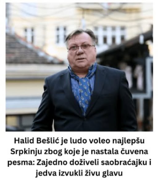 Halid Bešlić je ludo voleo najlepšu Srpkinju zbog koje je nastala čuvena pesma: Zajedno doživeli saobraćajku i jedva izvukli živu glav - featured image