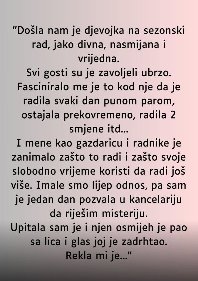 “Došla nam je djevojka na sezonski rad…” - featured image “Došla nam je djevojka na sezonski rad…” - featured image