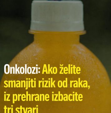 Onkolozi: Ako želite smanjiti rizik od raka, iz prehrane izbacite tri stvari Onkolozi: Ako želite smanjiti rizik od raka, iz prehrane izbacite tri stvari - featured image