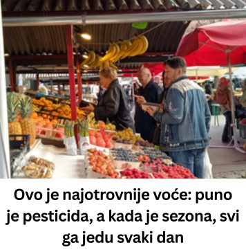 Ovo je najotrovnije voće: puno je pesticida, a kada je sezona, svi ga jedu svaki dan - featured image