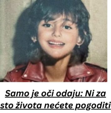SAM0 JE 0Čl 0DAJU: Ni za 100 života nećete pogoditi ko je pjevačica sa slike! Danas vedri i oblači estradom