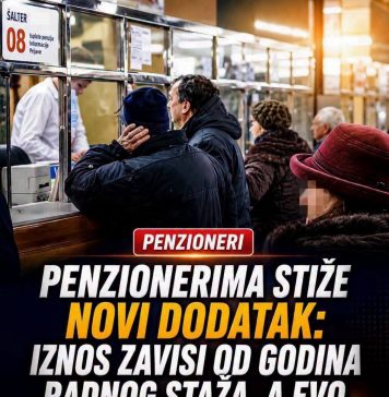 Penzionerima stiže novi d0datak: Iznos zavisi 0d godina radnog staža, a evo kada počinje isplata - featured image
