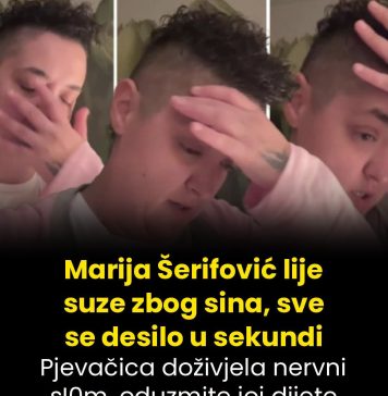Marija Šerifović lije suze zbog sina, sve se desilo u sekundi: Pjevačica doživjela nervni sI0m, oduzmite joj dijete