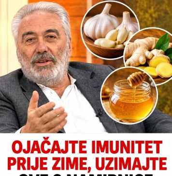 OJAČAJTE IMUNITET PRIJE ZIME, UZIMAJTE OVE 3 NAMIRNICE: Dr. Nestorović savjetuje