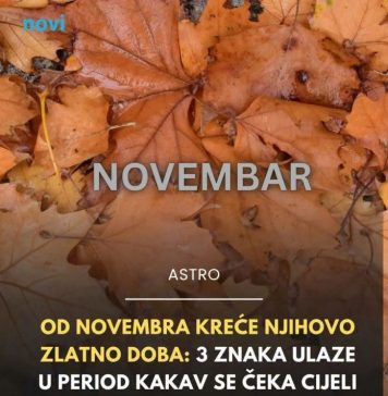 Od novembra kreće njihovo zlatno doba: 3 znaka ulaze u period kakav se čeka cijeli život