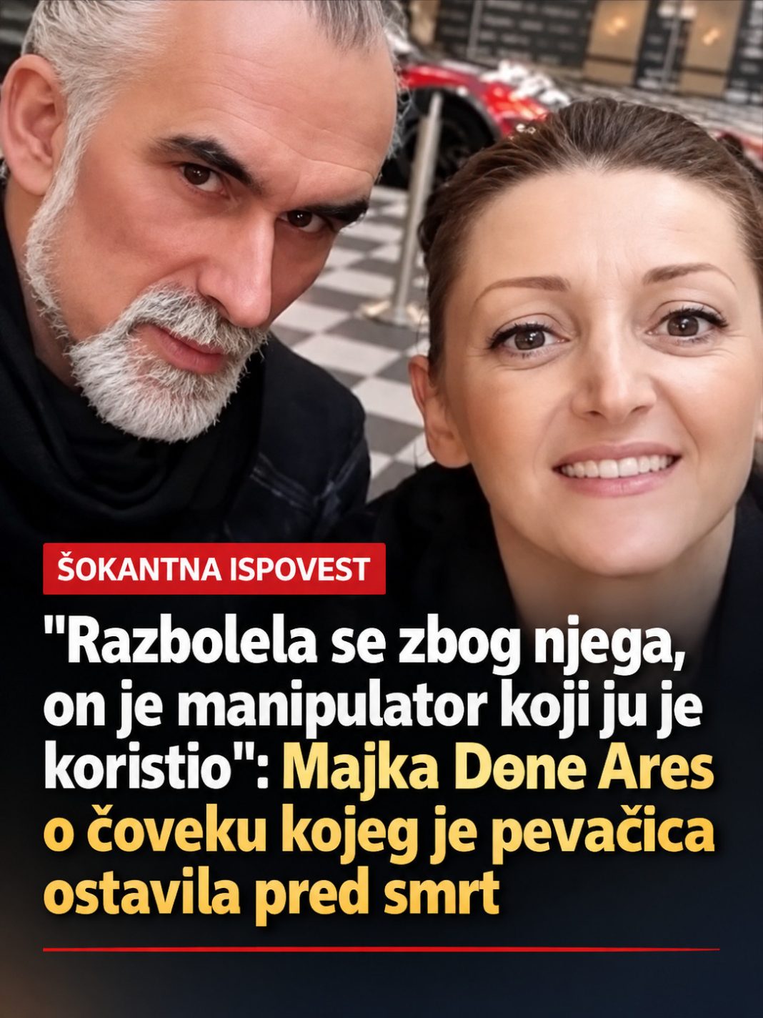 Majka Done Ares iznela teške tvrdnje o poslednjem partneru svoje ćerke: „Deset godina je bila zarobljena u tom odnosu“ - featured image