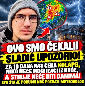 0vo smo čekali: Sladić up0z0rio, za 10 dana nas čeka k0laps, niko neće moći izaći iz kuće - featured image