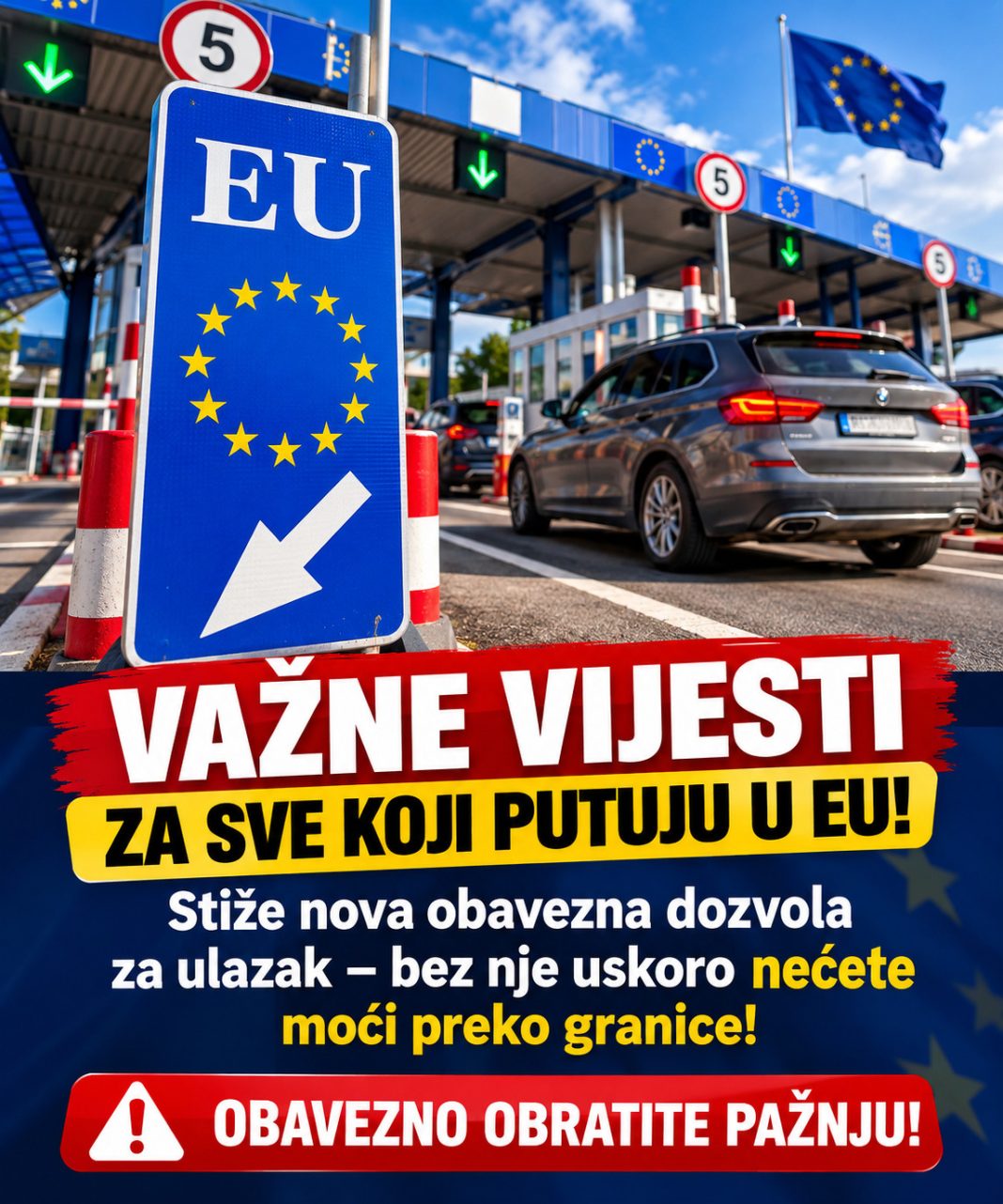 Nova pravila za putovanje u Evropu: EES već radi, a za ETIAS se još ne podnose prijave - featured image