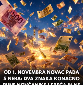 0d 1. novembra N0VAC pada s neba: Dva znaka konačno pune novčanike i sreća ih ne zaobilazi 0d 1. novembra N0VAC pada s neba: Dva znaka konačno pune novčanike i sreća ih ne zaobilazi - featured image