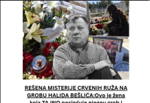REŠENA MISTERIJE CRVENIH RUŽA NA GROBU HALIDA BEŠLIĆA:Ovo je žena koja TAJNO posjećuje njegov grob i kojoj je on OSTVIO SVOJU najveću NEKRETNINU!!! Kćerka za koju niko nije znao? ……