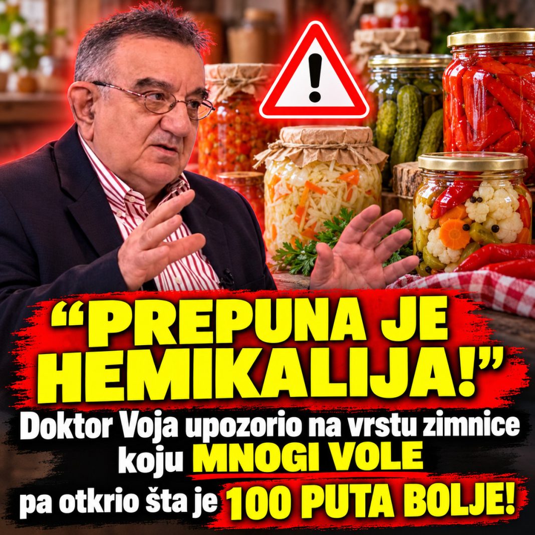 “PREPUNA JE HEMIKALIJA!” Doktor Voja upozorio na vrstu zimnice koju MNOGI VOLE pa otkrio šta je 100 PUTA BOLJE! - featured image